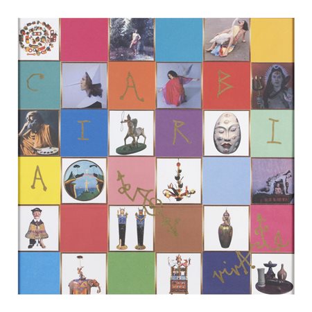 Luigi Ontani (Vergata 1943) "Manifesto" 2017 39,5x39,5 cm.