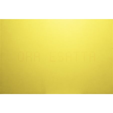 Luca Pancrazzi (Figline Valdarno 1961) "Ora esatta" 2002 100x150 cm.