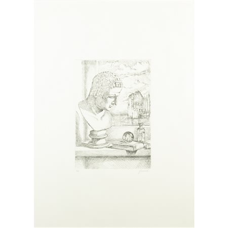 Antonio Nunziante (Napoli 1956) "Arcadia" 2006 70x50 cm.