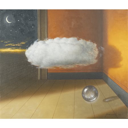 Antonio Nunziante (Napoli 1956) "L'infinito dentro di me" 2007 30x35 cm.