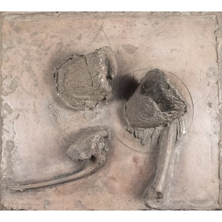 Carmelo Candiano (Ragusa 1951) "Girasoli" 1986 52x58x17 cm.