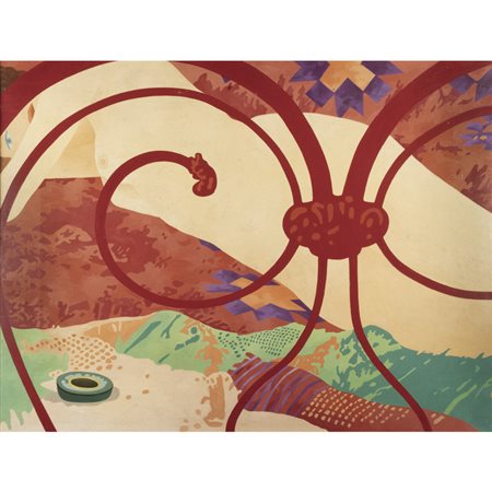 Attilio Steffanoni (Bergamo 1938 - 2025) "Nudo secondo" 1969 60x80 cm.