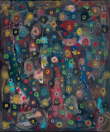 Aref Rayess (1928-2005) Florence, 1960 Olio su tela cm 60x50 Firma e data in...