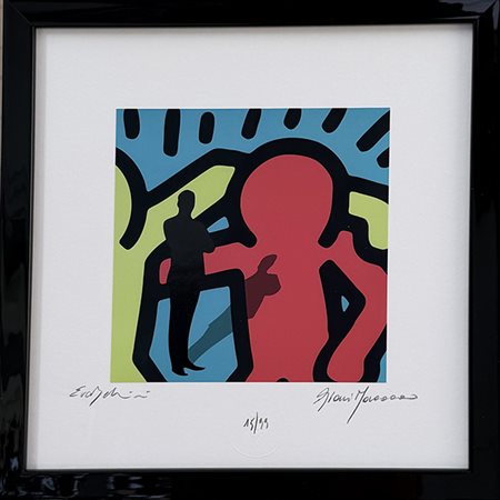 GIANNI MORAMARCO, "Haring #2"