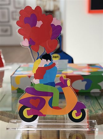 MARCO LODOLA, "Kiss in motion"