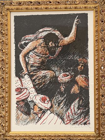 SALVATORE FIUME, "Mosè", anni '80