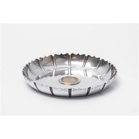 BULGARI, Piattino in argento