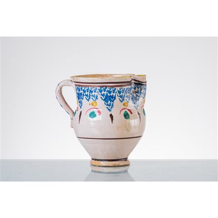 MANIFATTURA SICILIANA DEL XIX SECOLO, Brocca