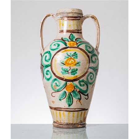 MANIFATTURA DI CALTAGIRONE DEL XIX SECOLO, Quartara