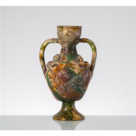 MANIFATTURA DI COLLESANO DEL XIX SECOLO, Piccola anfora