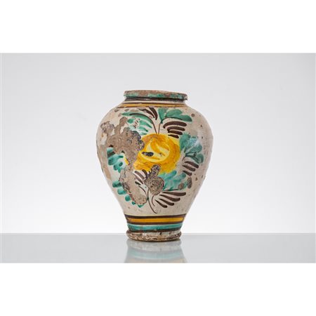 MANIFATTURA DI CALTAGIRONE DEL XIX SECOLO, Vaso