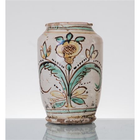 MANIFATTURA DI CALTAGIRONE DEI PRIMI DELL'800, Cilindro