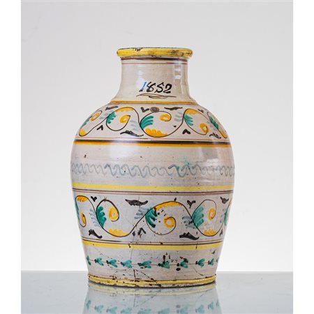 MANIFATTURA SICILIANA DEL XIX SECOLO, Contenitore