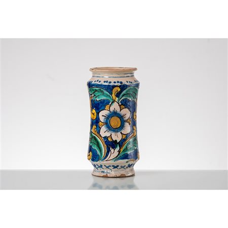 MANIFATTURA DI CALTAGIRONE DEL XVIII SECOLO, Albarello