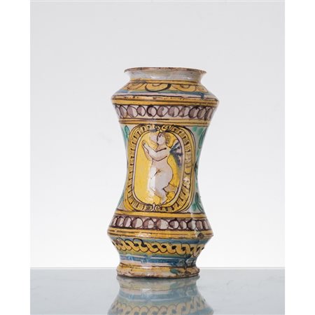 MANIFATTURA DI BURGIO DEL XVIII SECOLO, Albarello