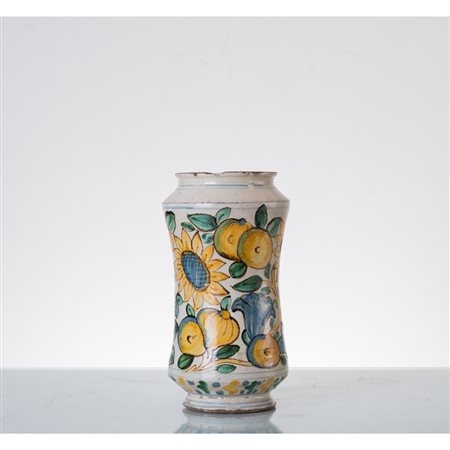 MANIFATTURA DI CALTAGIRONE DEL XVIII SECOLO, Albarello