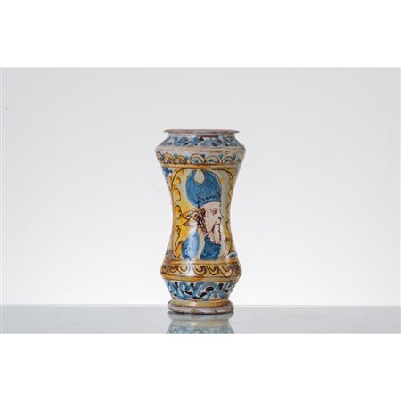 MANIFATTURA DI BURGIO DEL XVIII SECOLO, Albarello