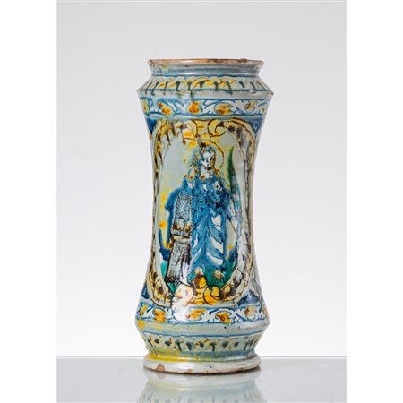 MANIFATTURA DI PALERMO DEL XVIII SECOLO, Albarello