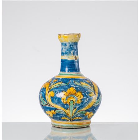 MANIFATTURA DI CALTAGIRONE DEL XVIII SECOLO, Bottiglia