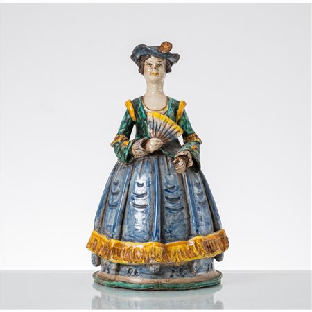 MANIFATTURA DI CALTAGIRONE DEL XIX SECOLO, Lucerna