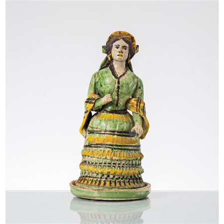 MANIFATTURA DI CALTAGIRONE DEL XIX SECOLO, Lucerna