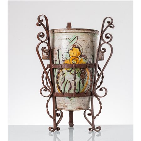 MANIFATTURA DI CALTAGIRONE DEL XVIII SECOLO, Vaso