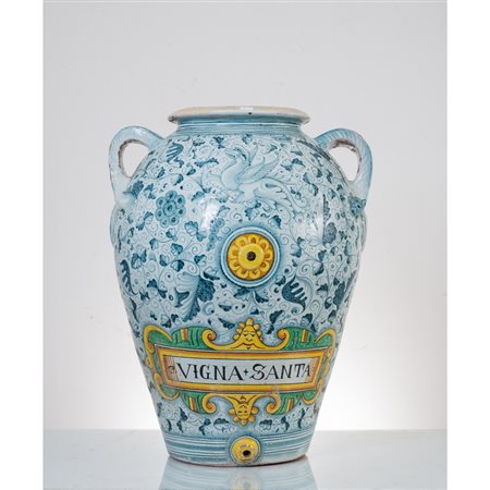 MAESTRI CERAMISTI DELL'ITALIA CENTRALE XIX SEC., Grande orcio