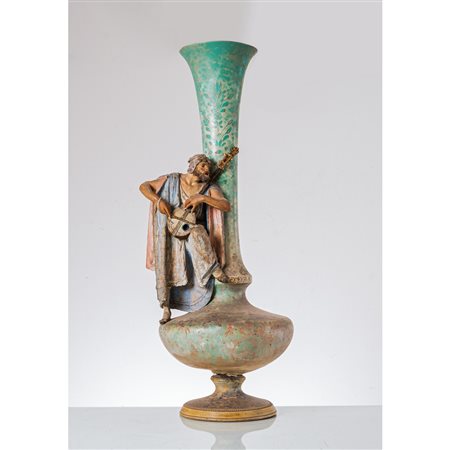 MANIFATTURA SICILIANA DELLA FINE DELL'800, Grande vaso