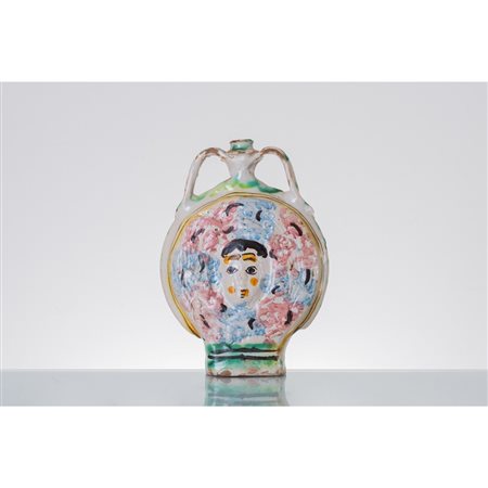 MANIFATTURA SICILIANA DEL XIX SECOLO, Fiasca