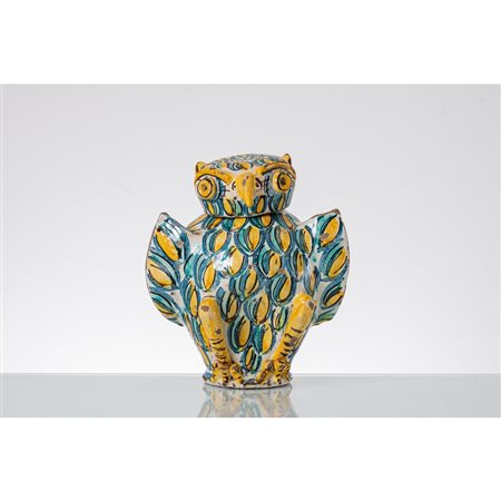 MANIFATTURA DI CALTAGIRONE DEL XX SECOLO, Civetta