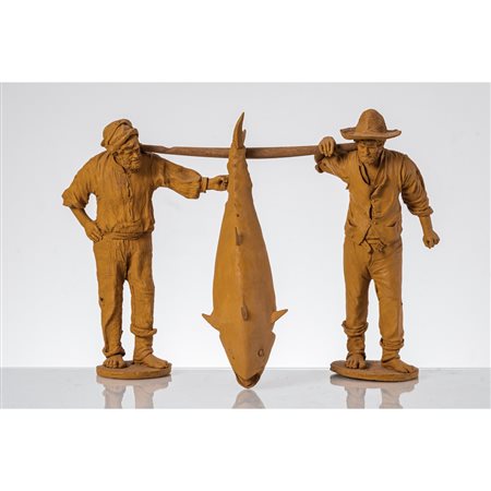 GIACOMO VACCARO, Gruppo in terracotta
