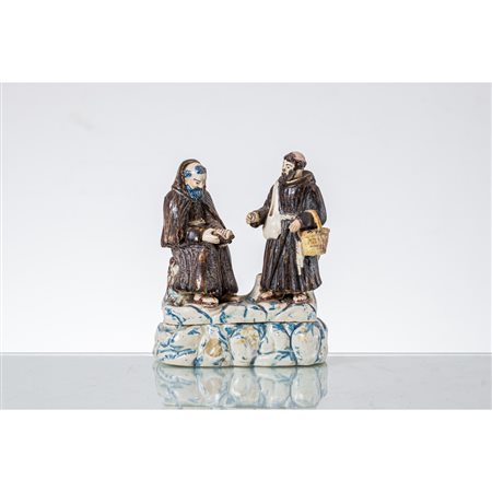 MANIFATTURA DELL'ITALIA CENTRALE DEL XIX SECOLO, Calamaiera