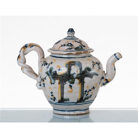 MANIFATTURA DI SAVONA DEL XVIII SECOLO, Teiera