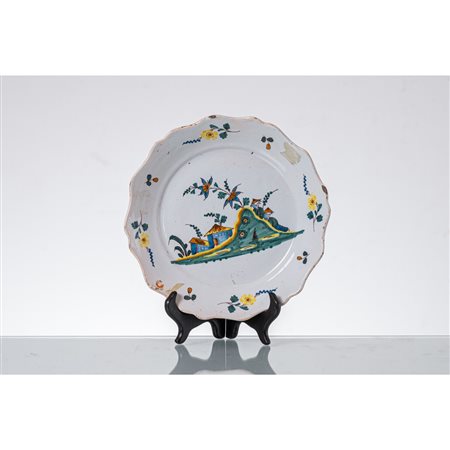 MANIFATTURA EUROPEA DEL XIX SECOLO, Piatto