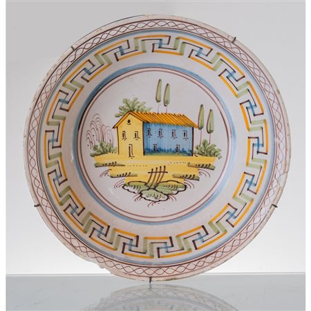 MANIFATTURA DELL'ITALIA DEL SUD DEL XIX SECOLO, Grande ciotola