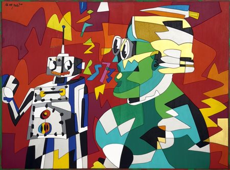 Ugo Nespolo, Meraviglia parlante 