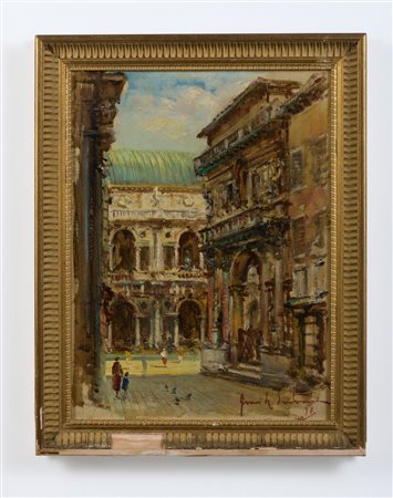 DA SANTOMIO GUERI (1915 - 1991) - PIAZZA DEI SIGNORI (VICENZA).