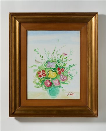 SEIBEZZI FIORAVANTE (1906 - 1975) - VASO DI FIORI.