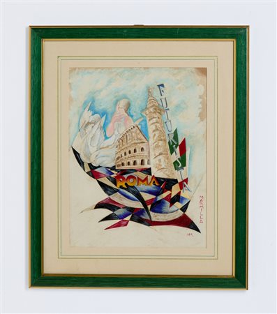 MARMILLA MINO (1906 - 1978) - ROMA FUTURISTA .