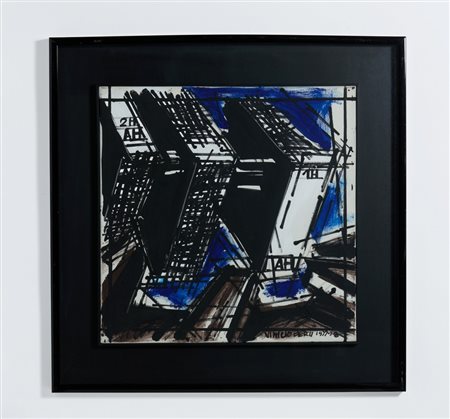 BERTI VINICIO (1921 - 1991) - INDAGINE COSTRUTTIVA, 1977-78.