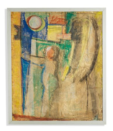 CHIGHINE ALFREDO (1914 - 1974) - MATERNITA', ANNI'40.