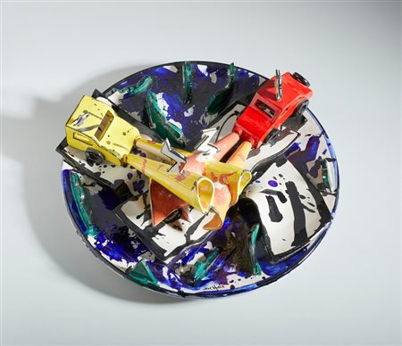 NESPOLO UGO (n. 1941) - QUADRIVIO E LA NOTTE.