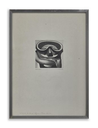 TITONEL ANGELO (1938 - 2018) - MASCHERA SUBACQUEA.