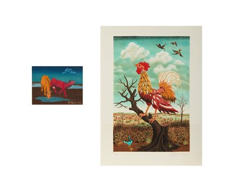 GENERALIC JOSIP (1936 - 2004) - LOTTO COMPOSTO DA N. 2 OPERE .