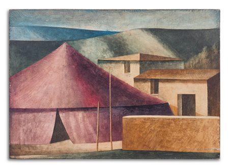 SCUFFI MARCELLO (1948 - 2021) - I PAESAGGI DELLE MEMORIE: IL CIRCO.