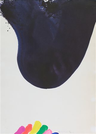 Hsiao Chin (Shanghai, 1935 - 2023) Tornado 53 Inchiostri su carta cinese cm....