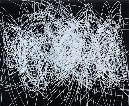 Roberto Crippa (Monza (Mi), 1921 - Bresso (Mi), 1972) Spirali Serigrafia su...