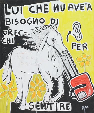 Filippo Biagioli (Pistoia, 1975) Lui che un ave'a bisogno di orecchi per...