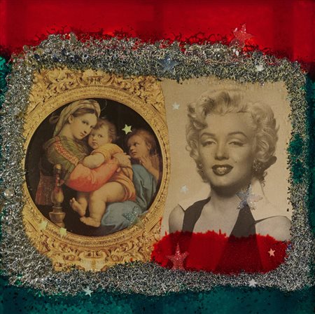 Omar Ronda (Portulla (Bi), 1947 - Biella, 2017) Marilyn + Raffaello Frozen...