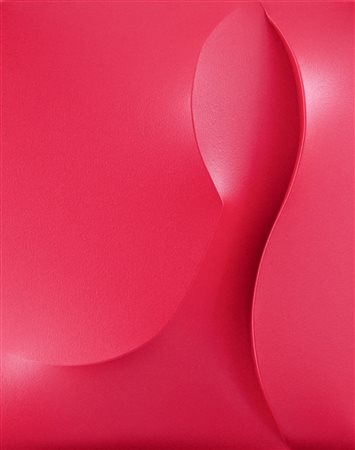 Giuseppe Amadio (Todi (Pg), 1944) Otiro-06-ros Acrilico su tela estroflessa...